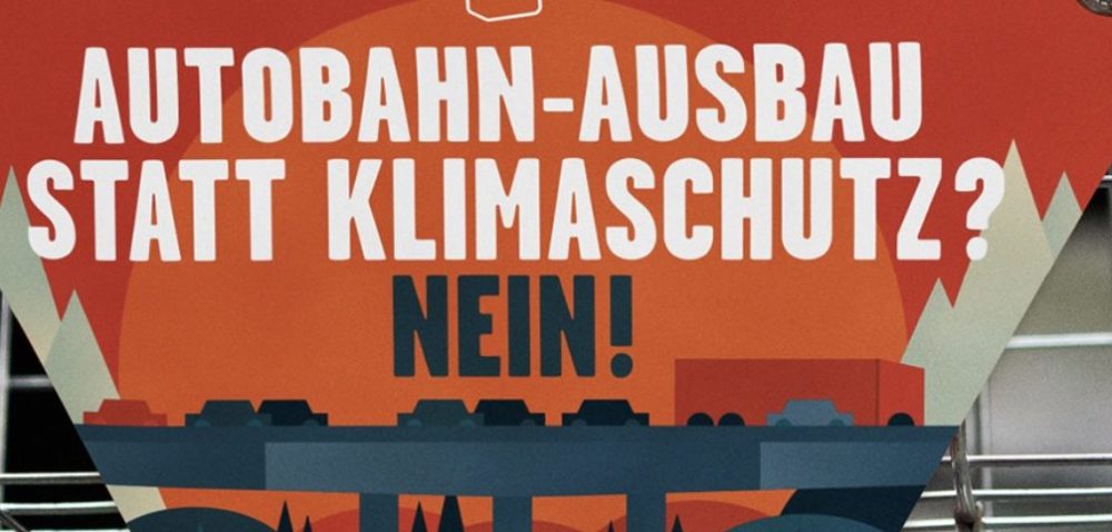 Nein zum Autobahnausbau